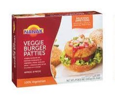  VEGGIE BURGER PATTY 640g